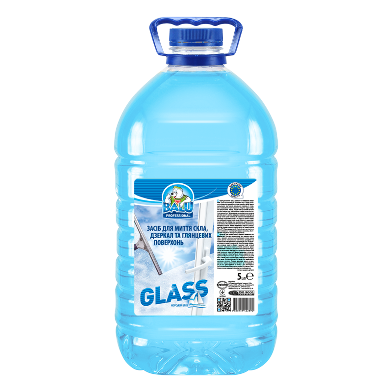 Засіб для миття скла, дзеркал та глянцевих поверхонь BALU® GLASS